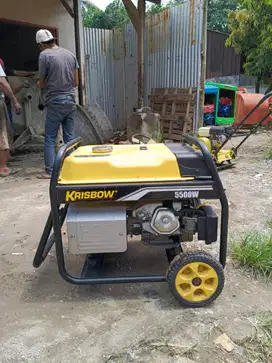 Jual Mesin Genset Krisbow 5500WATT Kondisi Gress Siap Pakai