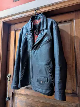 jaket kulit motor original premium
