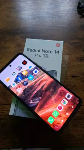 Redmi note 14 pro 5G hitam 8/256