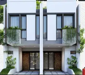 Rumah Baru Kukusan (200 M)  ke Gerbang tol Kukusan 3  di Beji Depok