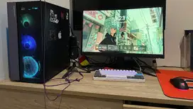 Full Gaming Setup – i5-12600 | RTX 3050 | 16GB | NVMe SSD | 24” MSI Mo