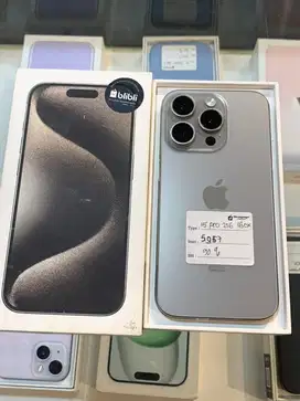 Iphone second resmi 15 pro 256gb bergaransi
