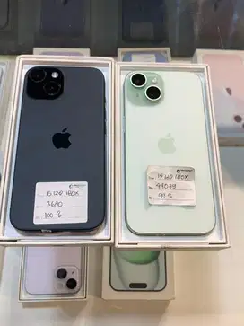 Iphone 15 128gb second ibox resmi bergaransi