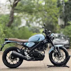 YAMAHA XSR 155 BIRU 2023 KM RENDAH PAJAK PANJANG SIAP GAS