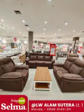 WINCHESTER SET SOFA RECLINER FABRIC (1S+2S+3S)