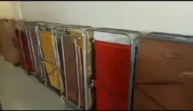 Jual borongan wagon kranjang supermarket ada 15SET baru dan second