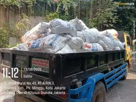 Jasa buang puing puing dan pengurugan