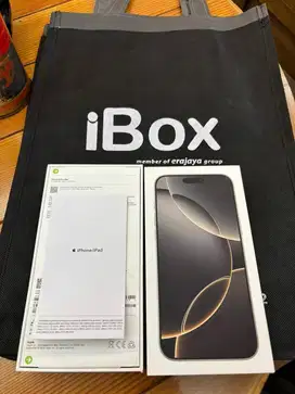 Iphone 16 pro max ibox BNIB new