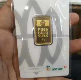 Antam 5 Gram Tahun 2025 ( Certieye Verified )