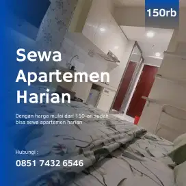 Menyewakan apartemen harian Kalibata City termurah