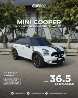 Mini Cooper s Countryman 2+2 captain seat 2012 garansi mesin