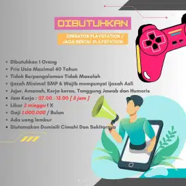 Jaga rental playstation