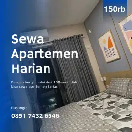 Menyewakan apartemen harian Treepark City Cikokol Tangerang murah