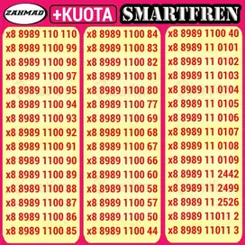 SMART-C) NOCAN Smartfren AABB ABAB ABBA kartu perdana nomor cantik rap