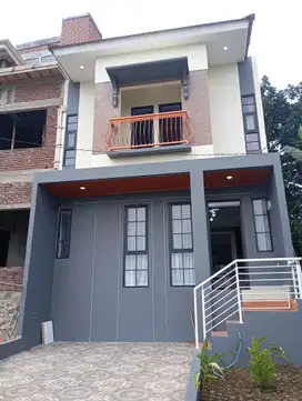 Rumah baru modern 2LT di Cluster komplek bukit mekar indah cileunyi