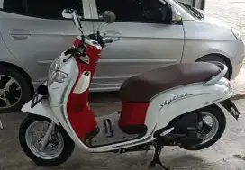 Scoopy Putih Merah Donat Plat A Serang KM 30rb Pajak baru kaleng 2029