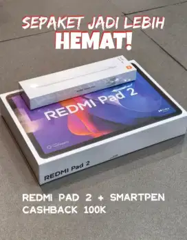 PROMO REDMI PAD 2 TEBUS MURAH SMARTPEN