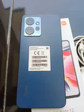 Redmi note 12 ram 4/128gb sitimewa onyx grey