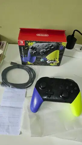 Nintendo Switch Pro Controller splatoon 3 edition