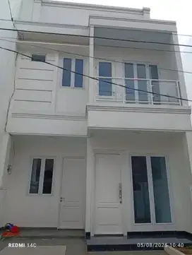 Rumah 2 Lantai di Komplek PTB Pondok Kelapa – SHM, 4KT Nett 1.6M