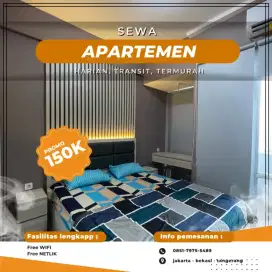 Sewa Apartemen Tangerang EMERALD BINTARO Harian Transit Termurah