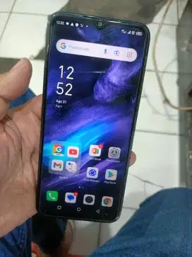 Infinix smart 6 plus 3/64 minum kaca retak