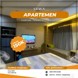 SEWA APARTEMEN HARIAN/TRANSIT TANGERANG BINTARO ICON TERMURAH
