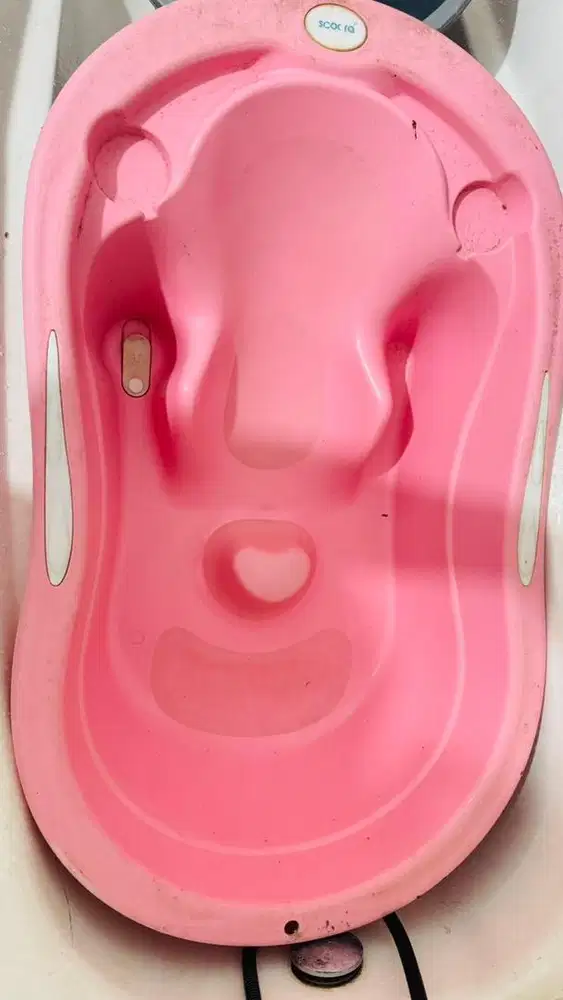 Baby bath up pink