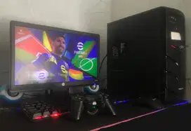 komputer pc gaming dan editing fullset
