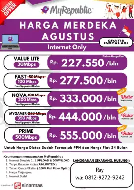 PROMO WIFI PAKET INTERNET