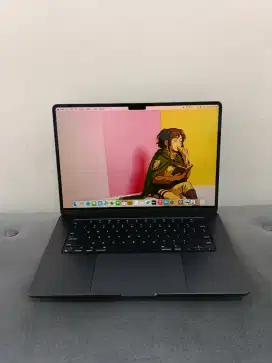 MACBOOK AIR M2 2023 15INCH RAM 8GB SSD 512GB WARNA MIDNIGHT