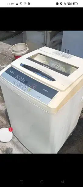 Jual mesin cuci 1 tabung normal panasonic 8 kg