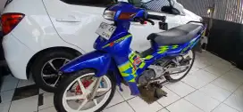 Suzuki Satria 2 tak tahun 2002 asli biru