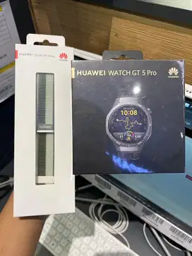 SMARTWATCH HUAWEI GT 5 PRO BLACK 46MM FREE STRAP