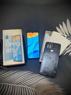 jual cepat oppo A15 3/32Gb fullset
