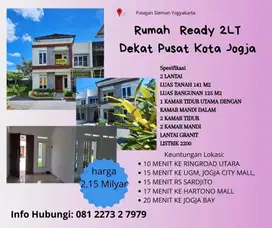 Siap Huni Rumah Dlm Cluster Pastika Palagan Dekat Pusat Kota Jogja