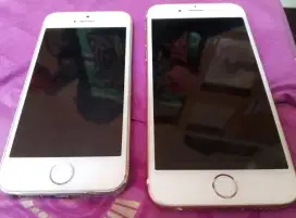2unit iPhone 5&6 Kondisi Minus apa adanya.