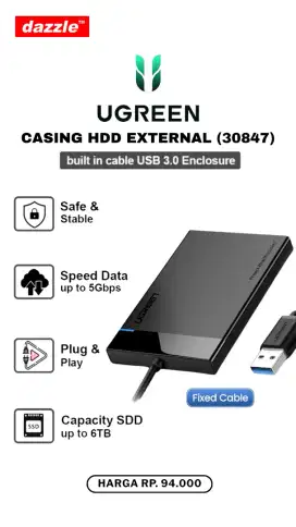 UGREEN CASING HDD EXTERNAL (30847)