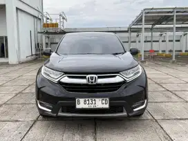 (km 37rb)Honda CRV 1.5 AT. Turbo prestise. Thn 2018. Hitam. New a like