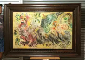 LUKISAN AFFANDI PENINGGALAN