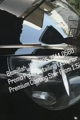 Promo poles detailing mobil eksterior premium coating s