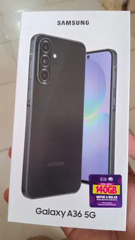 Samsung A36 8/256 Hitam Pemakaian Pribadi 1 Bulan Garansi