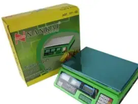 NANKAI Timbangan Duduk Digital 40kg / 35kg 177-02 Tatakan Stainless