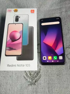 Redmi note 10s ram 8/128 lengkap dus buku muuuuulus (no minus YAAA)