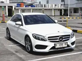 Mercedes Benz c200 AMG 2018 Putih