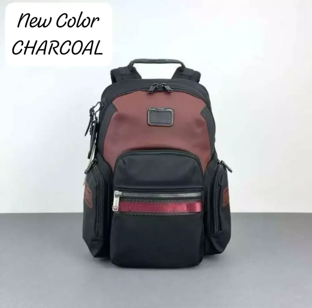 Tas Ransel Tumi Navigation Backpack Charcoal