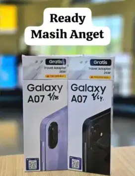 SAMSUNG A07 PRODUK BARU NEW SEGEL SEJUTAAN