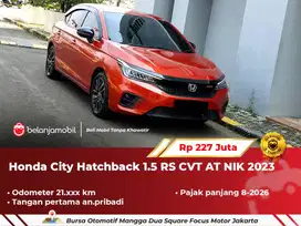 [ GARANSI 1TH ] Honda City Hatchback HB 1.5 RS CVT AT 2023/2024