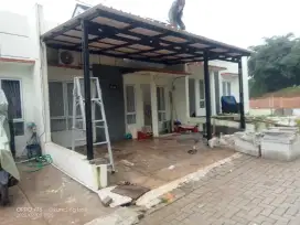 Perbaikan atab& pemasangan kanopi