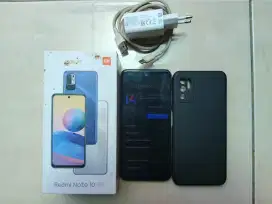 Xiaomi Redmi Note 10 Dualsim 5G RAM 8+3/128GB Hitam Lengkap dari Baru